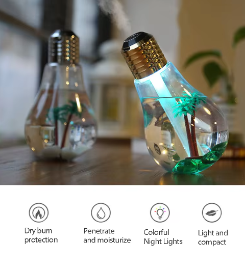 Colorful Lamp Humidifier My Store