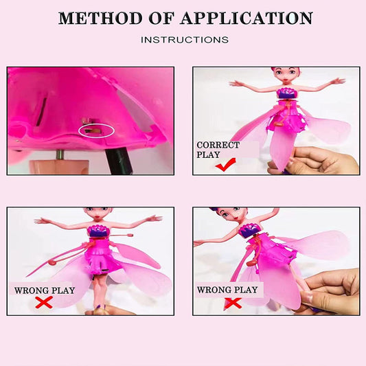 Magic Flying Fairy Princess Doll Adeeba's Collection