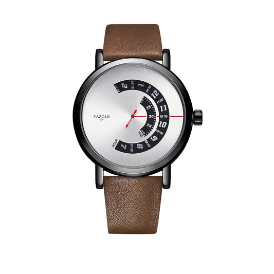 Watch Men's Turntable Waterproof Men's Watch Quartz Watch Men's Watch Trendy zone