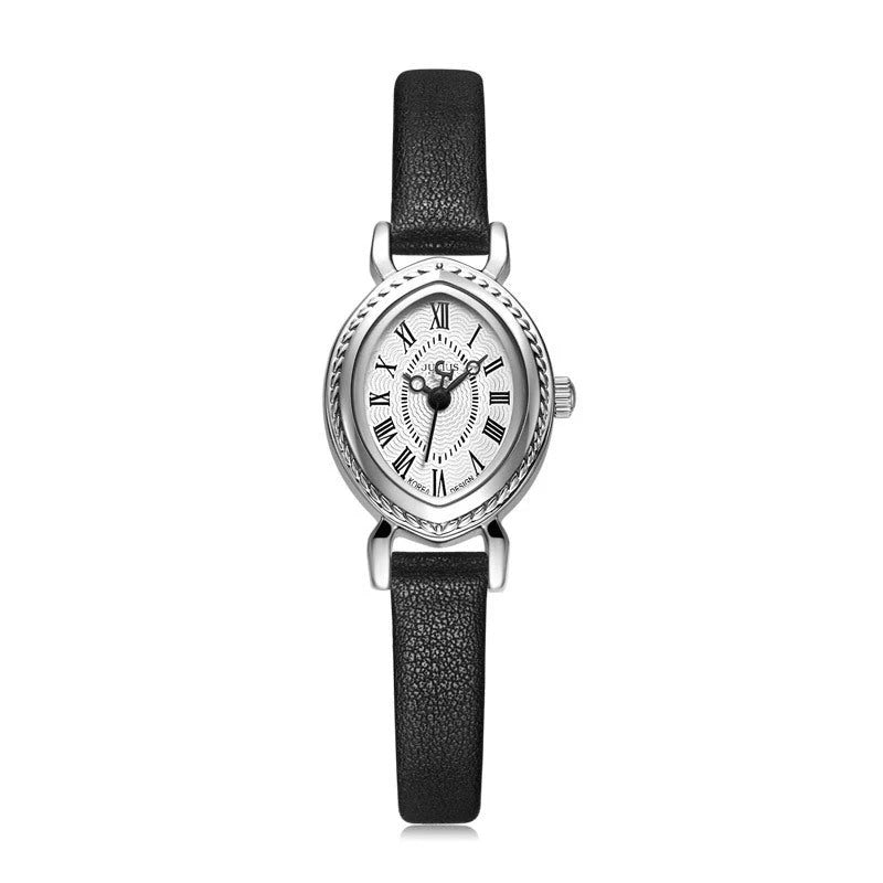 Oval Belt Quartz Movement Waterproof Compact Fashion Watch TrendyZone